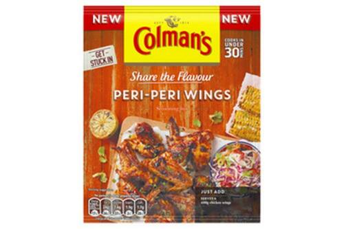 Colman's Share The Flavour Peri Peri Chicken Wings 29g RRP £1 CLEARANCE XL 29p or 5 for £1